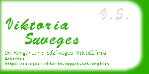 viktoria suveges business card